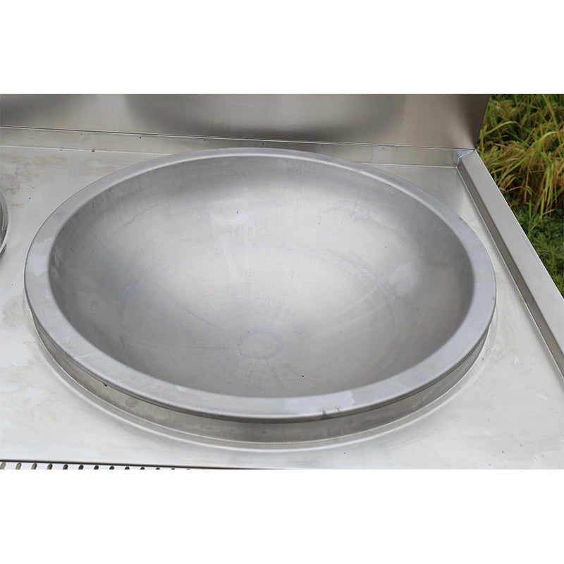 JIEMEI Large electric stove double head induction cooker School dining hall canteen Electromagnetic eyes big cooker 2000*1100*800 +400